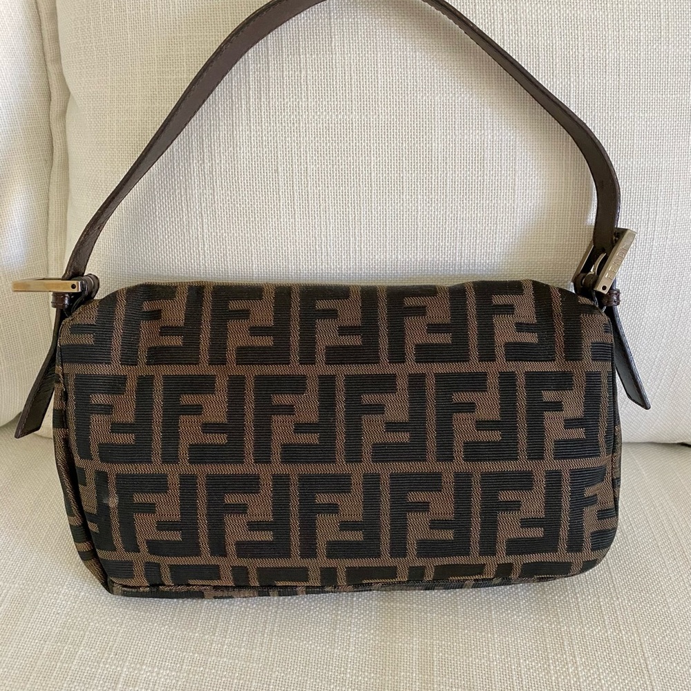 Fendi Zucca Baguette - Picture 5 of 10